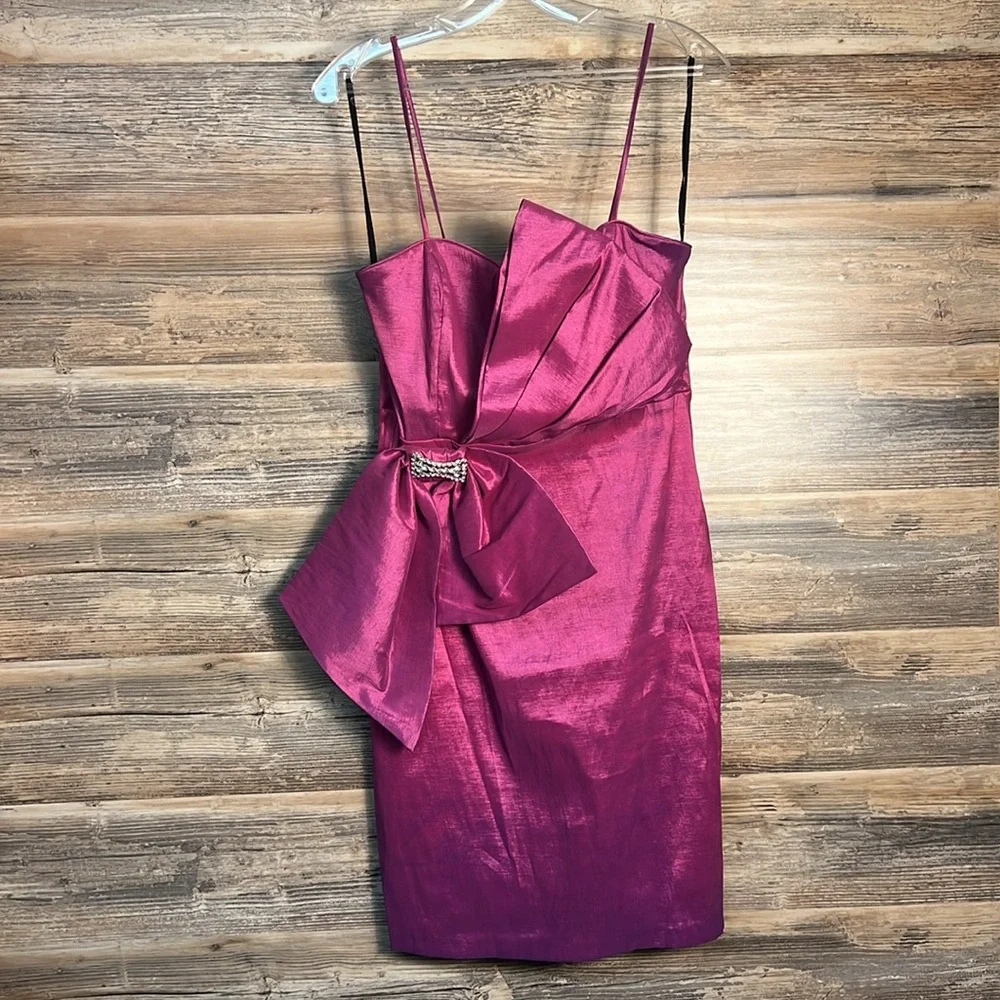 purple juniors dress Purple Juniors Bead Halter Top Short Prom Dress | Homecoming Dress